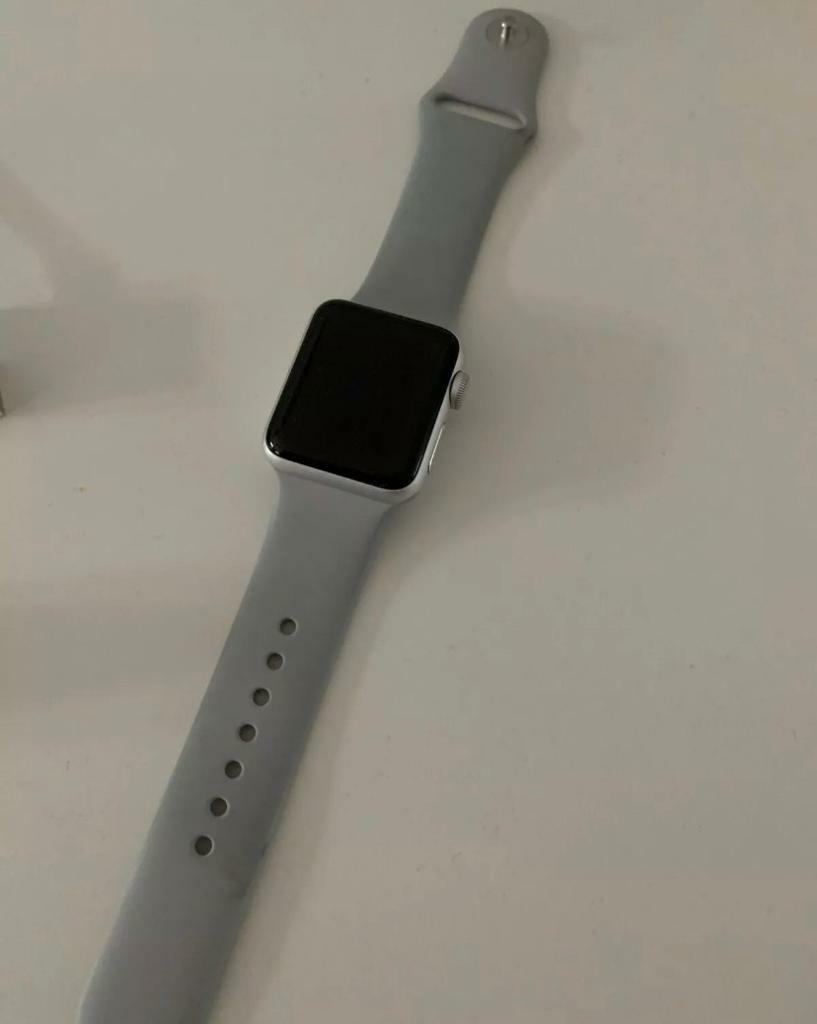 apple watch silver case fog band